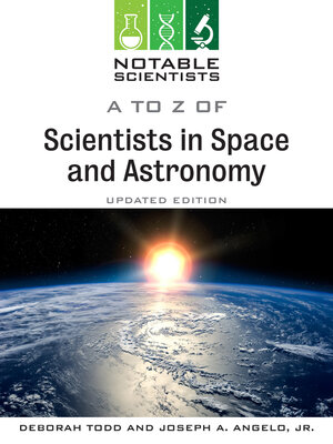 cover image of A to Z of Scientists in Space and Astronomy, Updated Edition